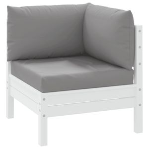 Cojines de paleta para exteriores de tela Oxford gris, 3 uds., almohadas y cojines para exteriores de calidad superior - Product Image 3