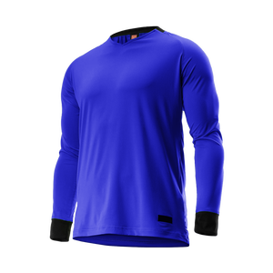 เสื้อยืดแขนยาวผู้ชายแบบสปอร์ต ผ้าฝ้าย 100% กันยับ ระบายอากาศ แห้งเร็ว สวมใส่สบายๆ สำหรับออกกำลังกายในฤดูใบไม้ผลิ - Product Image 5