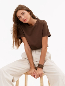 Camiseta Oversize Casual de Moda 2026 para Mujer, Ropa con Logotipo Personalizado, Mangas Cortas, Camiseta Holgada de Verano para Mujer - Product Image 5