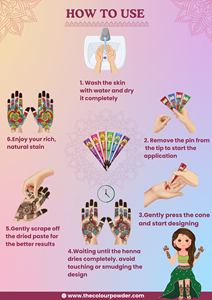 กรวยเฮนน่าสีสำหรับมืออาชีพ |   ศิลปะบนร่างกายชั่วคราว |   แห้งเร็ว |   การทาสีแบบสม่ำเสมอ |   ขายส่งสินค้า B2B - Product Image 2