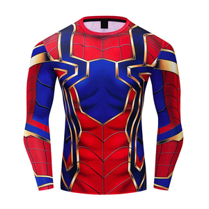 Sublimation <b>Printed</b> Spandex Compression Shirt for <b>Surfing</b> MMA Wrestling & Active Custom Logo Jiu Jitsu Rashguard BJJ Uniform - Product Image 6