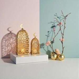 Crescent Moon Vert Ramadan Eid Mubarak Islamique en Fer Forgé Noir Étanche Portable Écologique Durable - Product Image 6