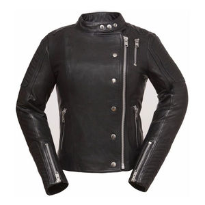 New Arrival Women's Motorbike Leather Jackets Slim Fit Unique Design Sportswear High Quality Protected Reasonable Price - Product Image 6