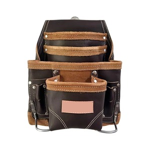 Wholesale Custom Design Top Selling <b>Leather</b> <b>Tool</b> Bags Solid Color Best Quality Cheap Price <b>Leather</b> <b>Tool</b> Bags - Product Image 1