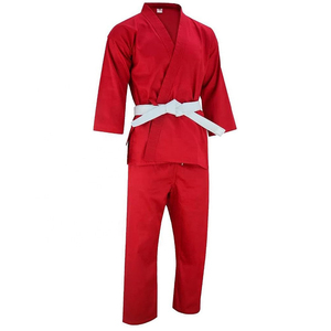 Uniforme de Karate con Logotipo Frontal Personalizado, 100% Algodón, Ligero, Duradero, Transpirable, de Secado Rápido, Proveedor OEM - Product Image 3