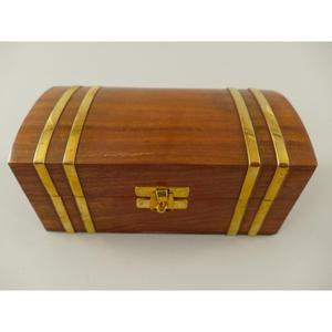 Télescope, boussole et loupe de style bateau vintage avec boîte cadeau en bois nautique personnalisée de luxe - Product Image 5