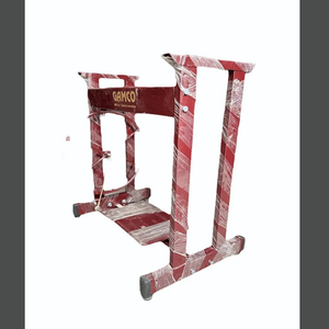 Fabricated Two Pipe Sewing Furniture Stand with Rigid Floor Base for Tailor <b>Worktables</b> and Convenient Treadle Installation - Product Image 2