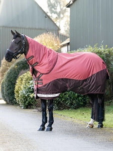 Couverture d'hiver imperméable pour chevaux, équestre, 1200D Ripstop, col haut, doublure polyester/nylon, toutes tailles - Product Image 4