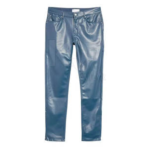 Pantalones de Cuero de Alta Calidad para Hombre, Impermeables, Resistentes al Viento, Duraderos, Ajustados, a la Moda, para Actividades al Aire Libre - Product Image 3