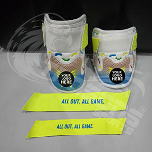 Protège-tibias de baseball TRQSONS personnalisables, légers, rembourrés en EVA rigide, équipement de protection toutes saisons, multi-tailles - Product Image 1