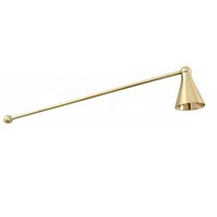 Minimalistischer Metall-Kerzenlöscher mit langem Griff, sauberem Design und als Wohnaccessoire