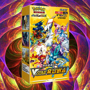 Caja de Sobres Premium del Universo VSTAR de Pokémon, Versión Coreana, Juego de Cartas Coleccionables de Anime, Colección de Cartas Pokémon - Product Image 5