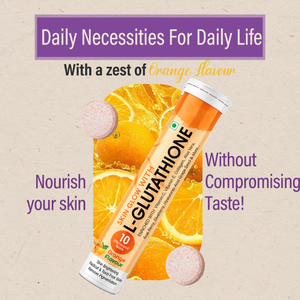 Top Quality L-Glutathione <b>With</b> <b>Vitamin</b> <b>C</b> Effervescent <b>Tablet</b> 10 Count For Simple Daily Use <b>With</b> Antioxidant Support Healthy Skin - Product Image 2