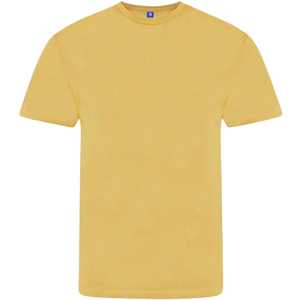 T-shirt d'été 100 % coton pour homme et femme, à manches courtes, avec logo personnalisé, coupe ample, épaules tombantes, col rond, teint uni - Product Image 3