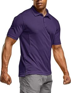 Polo décontracté classique pour homme en coton à manches courtes |   Tissu confortable et respirant |   Impression de logo personnalisé - Product Image 4