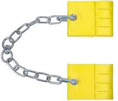 NVC 1 pouce cuir et chaîne bétail bétail Hobble Instrument vétérinaire modèle 1-170-04 Pakistan - Product Image 2