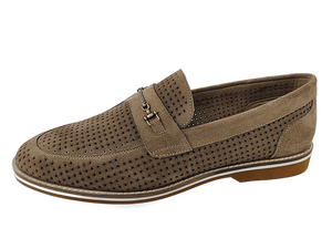 Mocasines de Gamuza Marrón para Hombre Dlords, Diseño Slip-On con Punta Redonda, Forro de Malla Transpirable, Plantilla EVA Antiolor, Suela de Goma, Aptos para Todas las Estaciones - Product Image 5