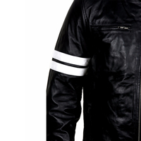 Veste en cuir véritable pour homme, vente chaude, hiver, écologique, séchage rapide, manches longues, streetwear, professionnelle