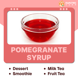 Red Pomegranate Slush Granita Syrup Fruity Juice Concentrate <b>Liquid</b> Dew for Soda <b>Coffee</b> Tea Shop Special - Product Image 3