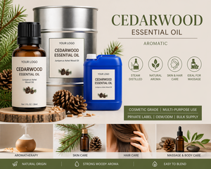 AG Organica Cedarwood Essential <b>Oil</b> Pure Natural Aromatherapy <b>Oil</b> for <b>Diffuser</b> Skin & Hair Care Private Label OEM Bulk - Product Image 3