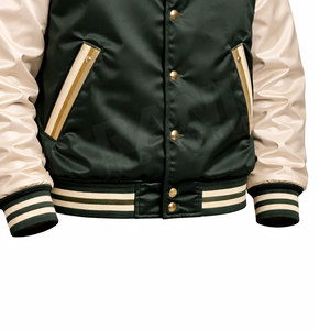 Fashionable Street Style Winter <b>Jacket</b> Satin Varsity <b>Jacket</b> <b>Slim</b> <b>Fit</b> Stylish Wear Satin Varsity <b>Jacket</b> - Product Image 6
