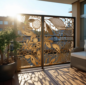 Puerta y Valla Decorativa de Hierro Forjado Personalizable con Acabado Impermeable para Uso Residencial, Comercial y Exterior de Villas - Product Image 4