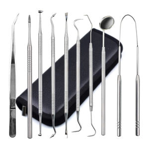 Kit de pratique pour examen dentaire - Instruments chirurgicaux manuels réutilisables en acier inoxydable pour dentistes et étudiants - Haute qualité - Product Image 2