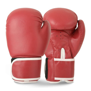RTS Wholesale Price Custom Made Design Boxing <b>Gloves</b> With Genuine Leather Cowhide Skin Logo Options Sparring <b>Gloves</b> AS-BG-4790 - Product Image 4