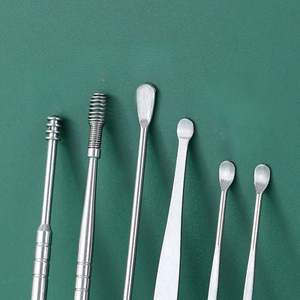 Kit Portátil para Remover Cera de Oídos - Juego de 6 Palillos para Oídos con Resorte en Espiral, Imprescindible para el Cuidado Personal - Product Image 4