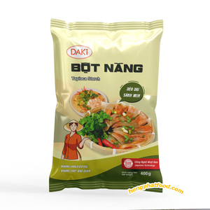 Almidón de Tapioca Daki 400g, Tecnología Japonesa, Sin Colesterol, Bolsa de Empaque - Product Image 1