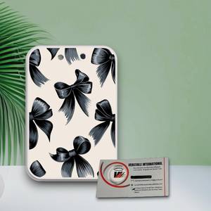 Tuiles à cils magnétiques en acrylique noires, réutilisables, écologiques, avec logo personnalisé professionnel, motif floral et diamant, marque privée, pour la beauté - Product Image 3