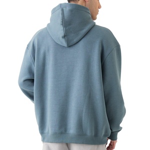 Sudadera con hombros caídos al por mayor OEM, sudaderas con capucha de algodón personalizadas, unisex, estilo oversize, con logo bordado, corte relajado, EE. UU. - Product Image 2