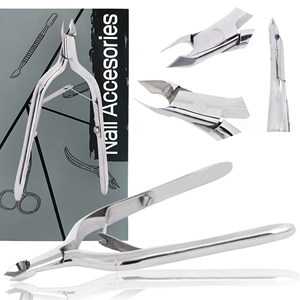 Cortacutículas Profesional de Acero Inoxidable, Alicates para Uñas, Herramienta de Manicura y Pedicura Resistente al Óxido, Plateada, para Salón y Uso Doméstico - Product Image 4