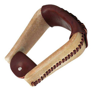 Estribos de Silla de Montar Occidental Personalizados, Estribos Clásicos de Madera con Herrajes de Latón, Tamaño Estándar, Duraderos - Product Image 5