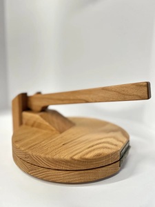 Presse à tortillas en bois naturel réutilisable ILAHI - Machine à tortillas en gros, compatible lave-vaisselle, écologique, pliable - Product Image 3