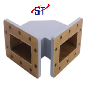 Bendición de guía de onda rectangular – Mitra de 90 grados °   Plano H - Product Image 1