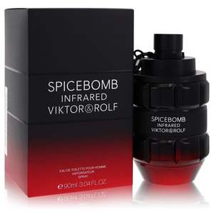 Viktor e Rolf Spicebomb Infrared Eau De Toilette Spray per Uomo - Product Image 1