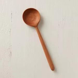 Cuillère de service en bois de qualité supérieure, cuillère de cuisine artisanale pour soupe, outil de cuisine écologique pour la maison et les restaurants - Product Image 1