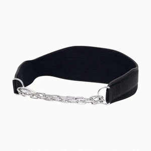 Ceinture de musculation personnalisée en gros avec chaîne en acier, équipement de fitness robuste pour la musculation à domicile et en salle de sport 2026 - Product Image 4