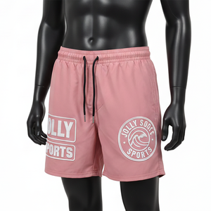 Shorts de Baño para Mujer, Ligeros, de Secado Rápido, Tela de Poliéster 120 GSM, Color Sólido, Logotipo Personalizado por Transferencia Térmica - Product Image 4