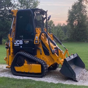 รถตักล้อยาง JCB 1CXT แบบตีนตะขาบ สีเหลือง ควบคุมง่าย ชิ้นส่วนสำคัญของเครื่องยนต์ - Product Image 3