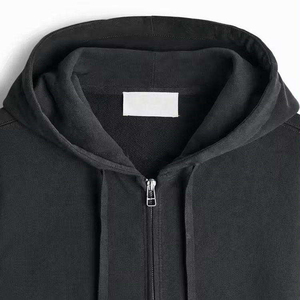 Pullover High Quality Men Zip Up <b>Hoodie</b> Cotton Blended Custom Made OEM Latest Wholesale <b>Trendy</b> Streetwear <b>Hoodie</b> - Product Image 5