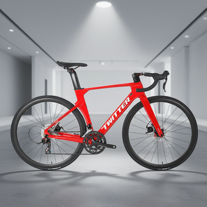 Bicicleta de Carretera de Fibra de Carbono R10 700C, 22 Velocidades, Frenos de Disco Hidráulicos, Pedales Ordinarios - Product Image 2
