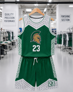 Service OEM, Dernier Design, Maillots de Basketball Personnalisés pour Hommes, Ensembles d'Uniformes d'Équipe, Tissu en Maille 100% Polyester, Haut à Col en V, Tendance Actuelle - Product Image 3