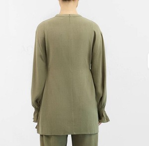 Women Solid Color Co-ord <b>Set</b> Full Length Modest Women Top and Pants 2 Pieces <b>Sets</b> for Women - Product Image 1