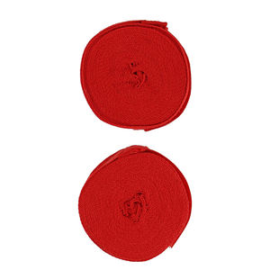 ผ้าพันมือสำหรับชกมวยแบบขายส่งจากโรงงาน ออกแบบเองได้ สีแดง สำหรับยกน้ำหนัก พาวเวอร์ลิฟติ้ง ผ้าพันมือแบบรัดกระชับ ใช้ได้ทั้งมือซ้ายและขวา - Product Image 5