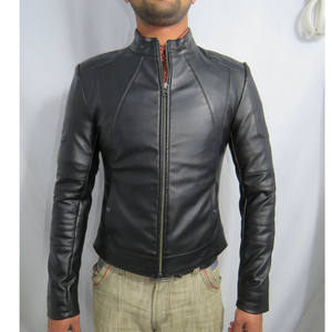 Chaqueta de Motociclista para Hombre, Otoño-Invierno, Piel de Vaca, Cuello Alto, Impermeable, Transpirable, Estilo Urbano - Product Image 6