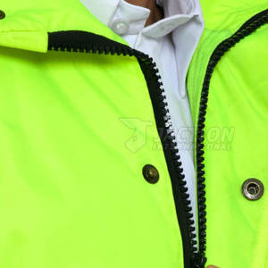 Chaqueta de Seguridad de Grado Industrial con Cinta Reflectante de Alta Visibilidad para Personal de Aeropuerto, Guardias de Seguridad, Ropa con Logotipo Personalizado - Product Image 3