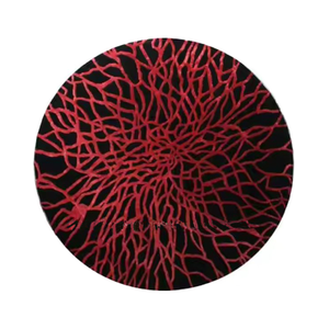 Tapis en laine de forme ronde tufté à la main de qualité supérieure Tailles personnalisées disponibles-Ensemble de tapis rond de haute qualité - Product Image 1