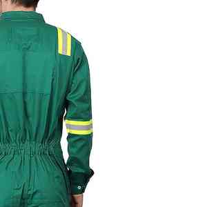 Bata de laboratorio de manga larga a prueba de polvo para centros de inspección de control de calidad e investigación científica, uniforme industrial - Product Image 4